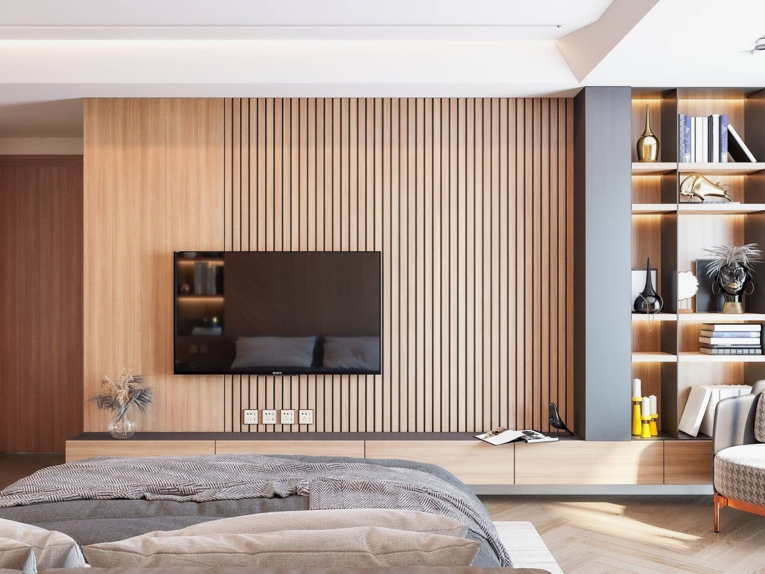 Moveis Ripados Ripados: fique por dentro das tendências de decoração - Blog Lojas Edmil