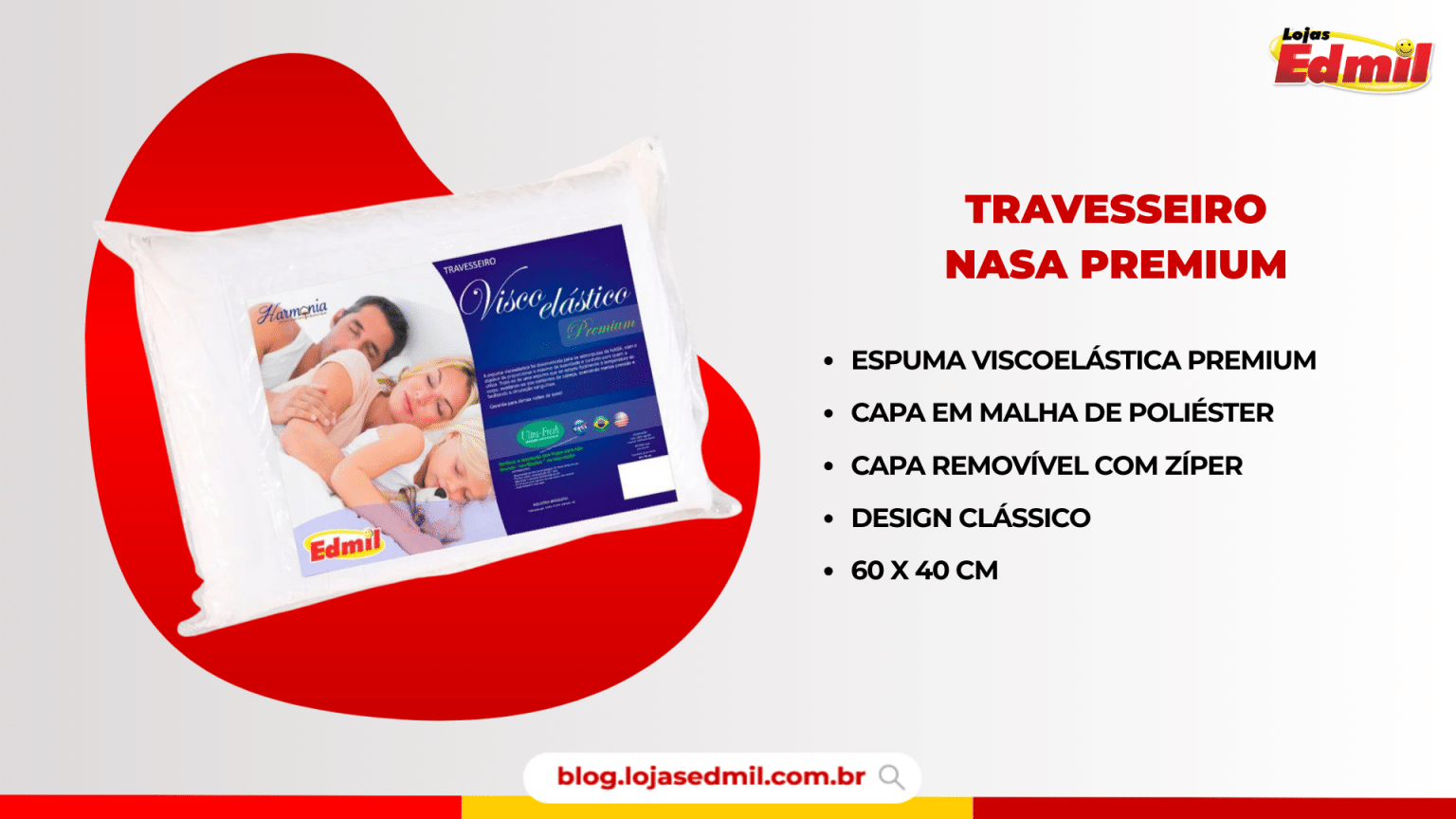 Melhor travesseiro para dormir: confira as dicas das Lojas Edmil