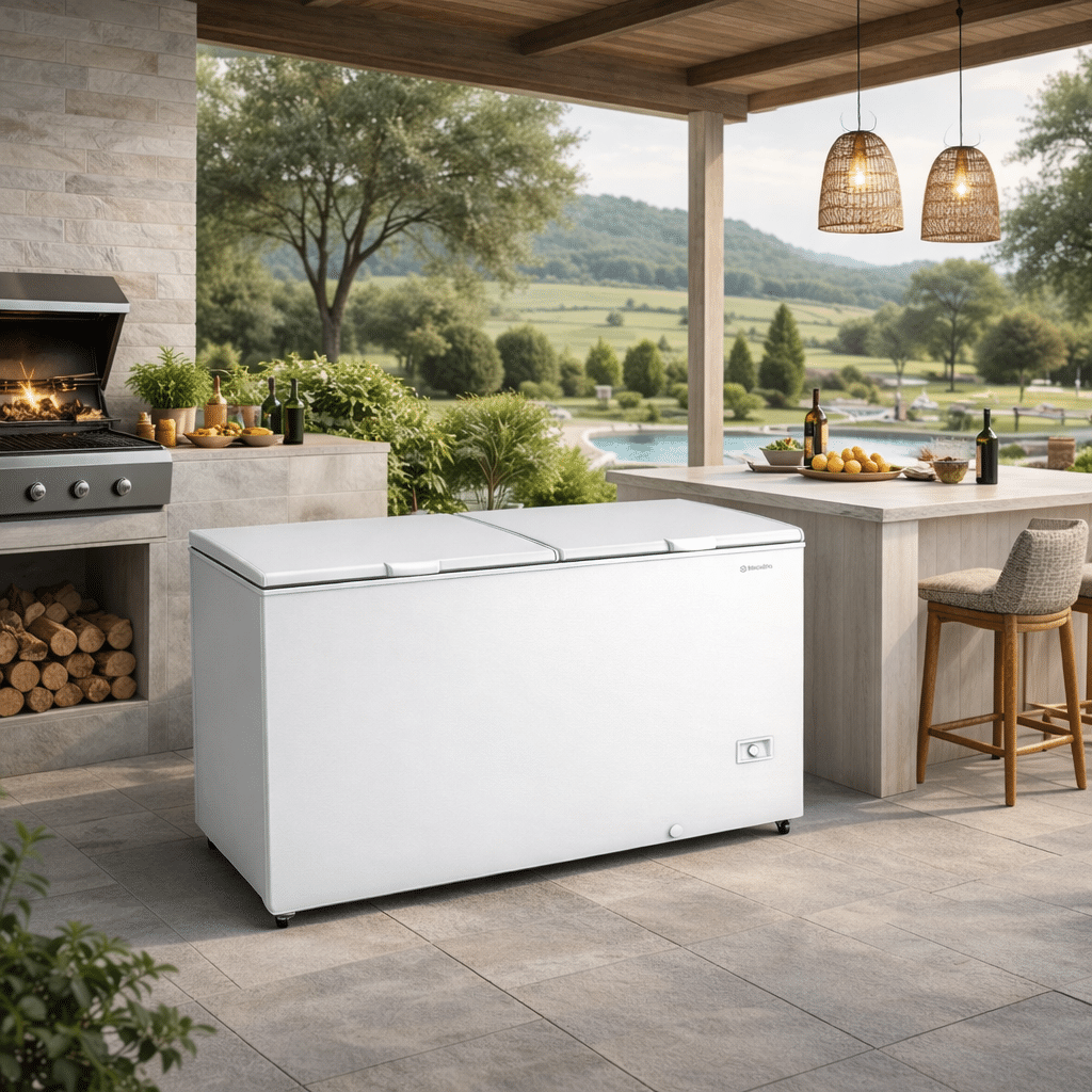 freezer horizontal