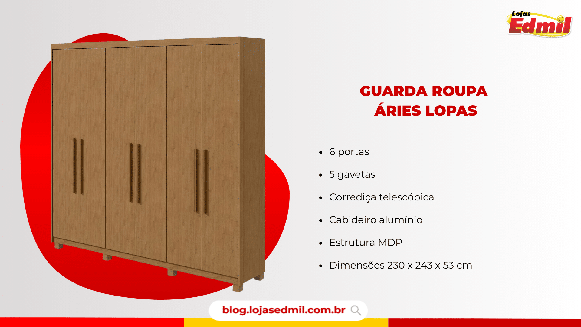 guarda roupa áries lopas