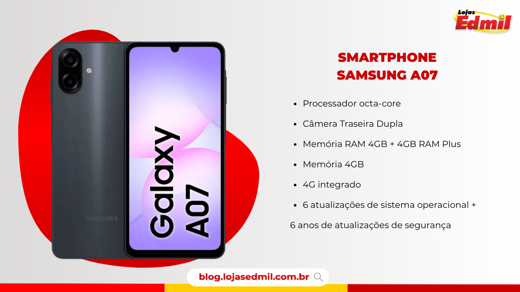 smartphone samsung A07
