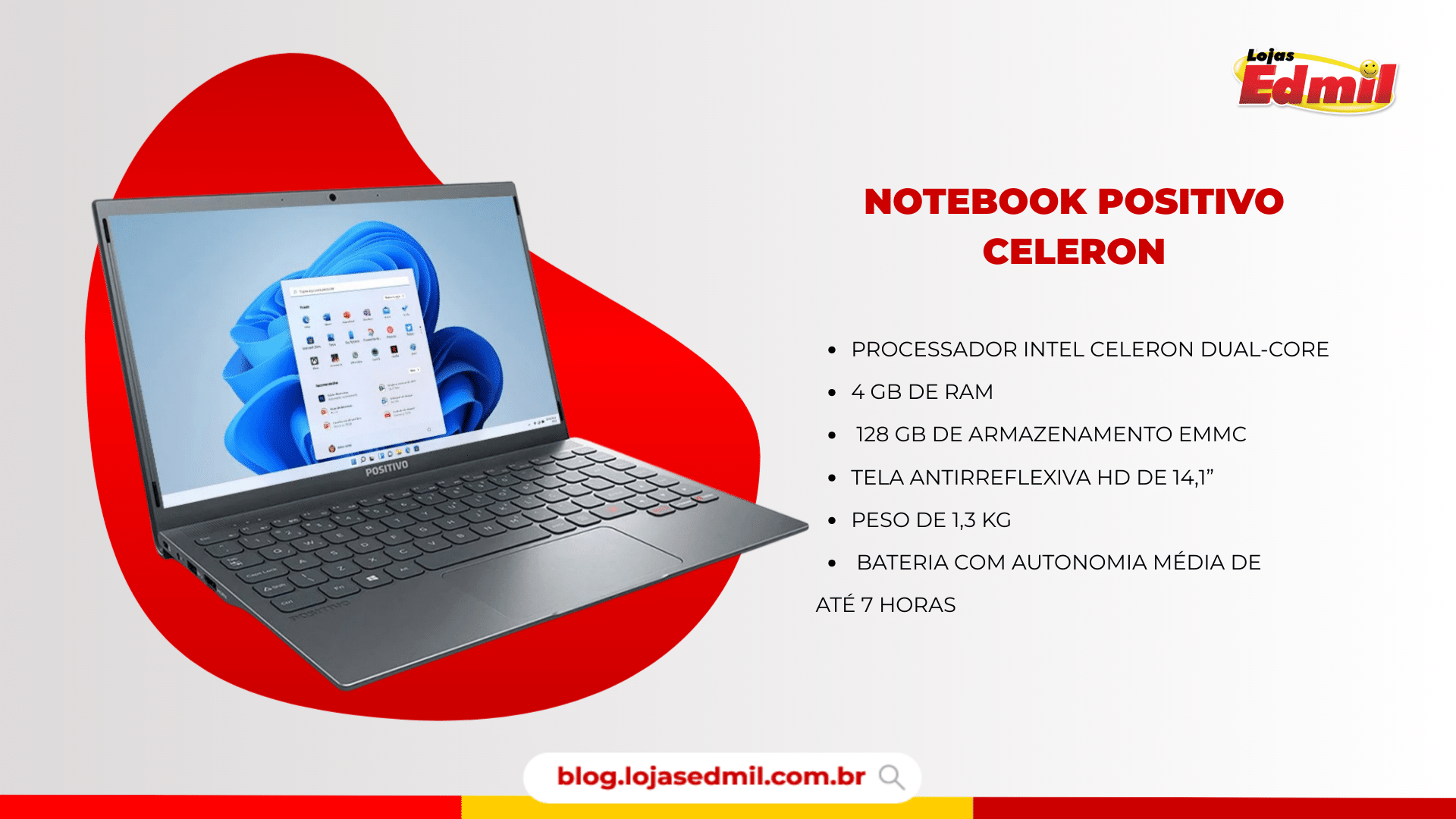 notebook positivo celeron