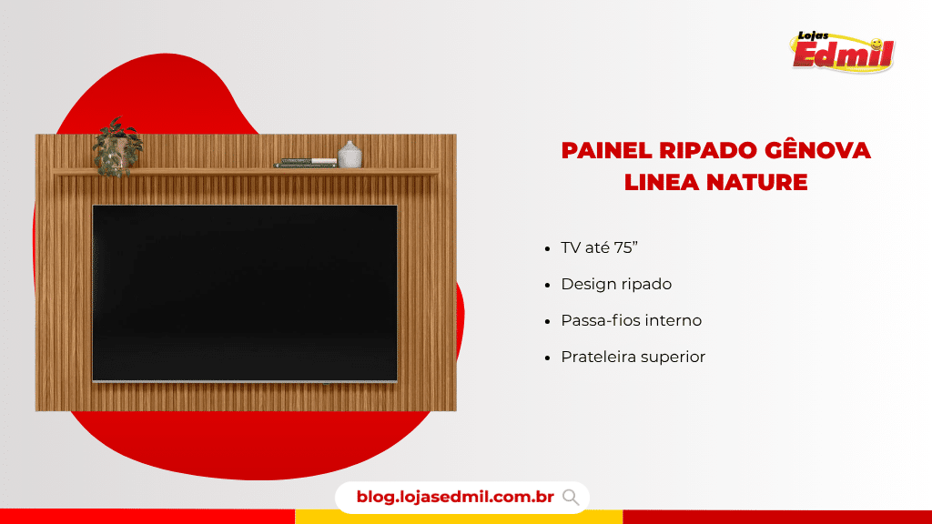painel ripado gênova linea nature