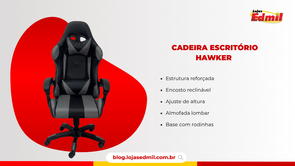 cadeira escritório hawker